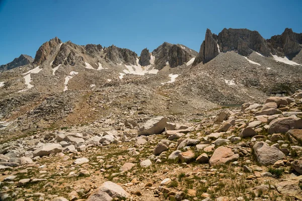 Cordilleras Rocosas Campo Montañoso Sierra Nevada California — Foto de Stock