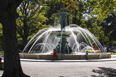 Geneva Gölü bir yaz gününde