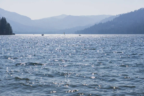 Dimmig Sommardag Donner Lake Lake Tahoe Kalifornien — Stockfoto