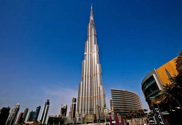 Burj Khalifa Edifício Mais Alto Mundo — Fotografia de Stock