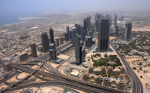 Pohled Dubaj Výše — Stock fotografie
