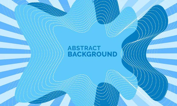 Abstract Wavy Dotted Background Vector — Stock Vector