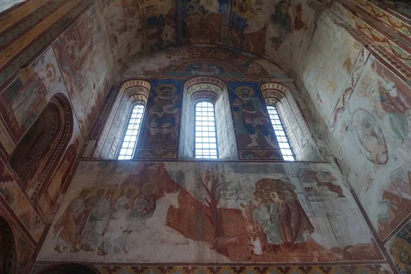 Gelati Monastery Freska Zachycující Krista Jeruzaléma — Stock fotografie