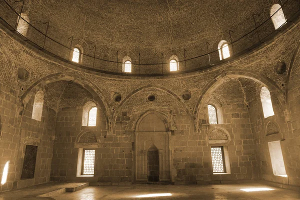 Akhaltsikhe Rabati Castillo Fortaleza Complejo Mezquita Mihrab Con Efecto Tono — Foto de Stock