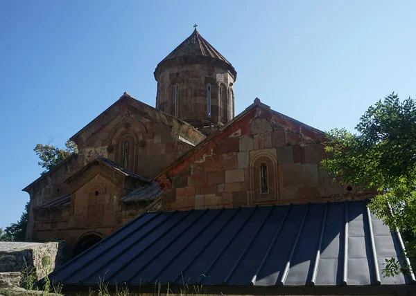 Eglise Complexe Monastère Sapara Vue Sur Toit Avec Ciel Bleu — Photo