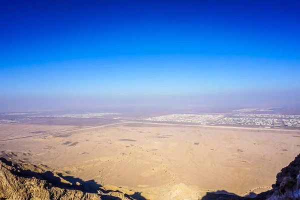 Ain Jabal Hafeet Mountain Landscape Veduta Dell Oman Con Sfondo — Foto Stock