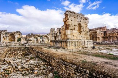 Baalbek tarihi dönüm noktası Bacchus Tapınağı Roma şarap tanrısı Harabeleri