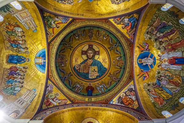 Harissa Nuestra Señora Del Líbano Santuario Mariano Sitio Peregrinación Basílica — Foto de Stock