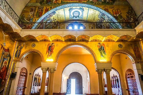 Harissa Nuestra Señora Del Líbano Santuario Mariano Lugar Peregrinación Basílica — Foto de Stock