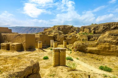 Ashgabat Nusay Ancient Parthian Settlement of Old Nisa clipart