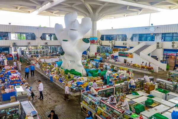 Ashgabat Gulistan Sowda Merkezi Russian Bazaar Market — Stock Photo, Image