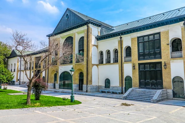 Teerão Niavaran Palace Complexo Saheb Qaranie Side View Point — Fotografia de Stock