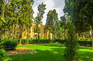 Kaşan Bagh-e Fin bahçe bakış kısaltıldı Hedges
