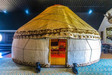 Cholpon Ata Rukh Ordo Kültür Merkezi geleneksel Kırgız Yurt