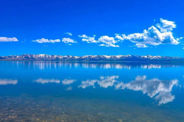 Canção Kul Lake View Point Com Neve Tampada Moldo Too — Fotografia de Stock