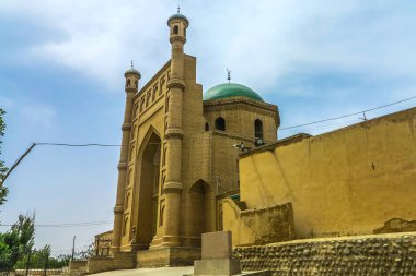 Kuche büyük Camii ana giriş kapısı Iwan Side View Point