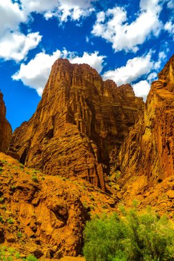 Tianshan gizemli Büyük Kanyon manzara nefes kesici Picturesque bakış