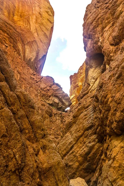 Tianshan Mystérieux Paysage Grand Canyon Point Vue Pittoresque Couper Souffle — Photo