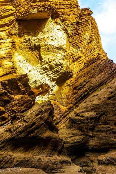 Tianshan Misterioso Grand Canyon Paisagem Tirar Fôlego Ponto Vista Pitoresco — Fotografia de Stock