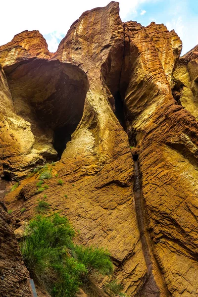 Tianshan Mystérieux Paysage Grand Canyon Point Vue Pittoresque Couper Souffle — Photo