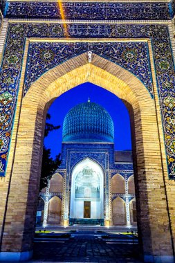 Samarkand Gur-e Amir Mausoleum 27 clipart