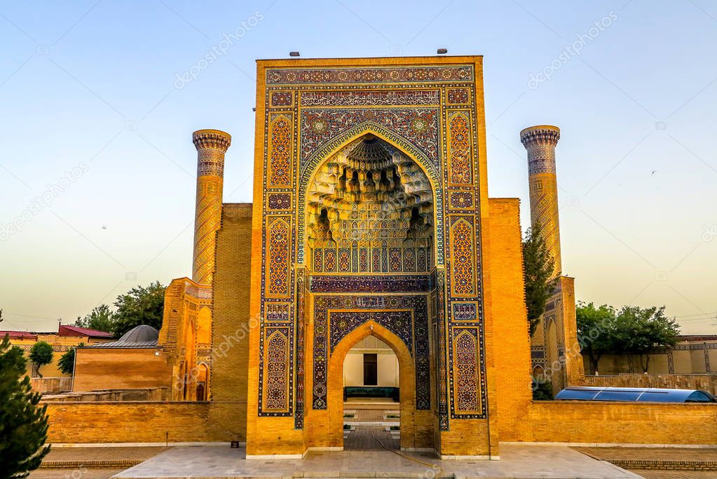 Samarkand Gur-e Amir Mausoleum 20