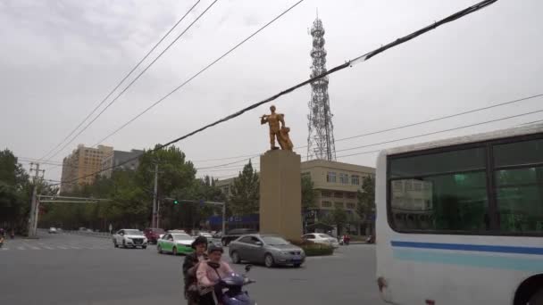 Estátua de China Hotan 21 — Vídeo de Stock