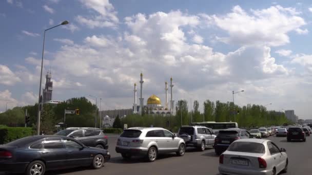 Nur-Sultan Nur Camii 41 — Stok video