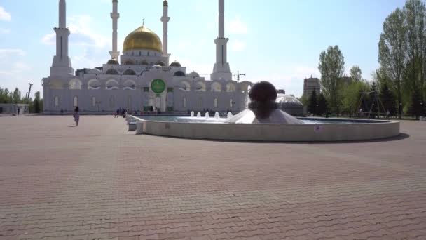 Mezquita Nur-Sultan Nur 42 — Vídeos de Stock