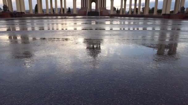 Plaza del Castillo de Kulob 19 — Vídeo de stock