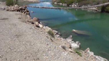 Pamir Karayolu Tahta Köprüsü 34