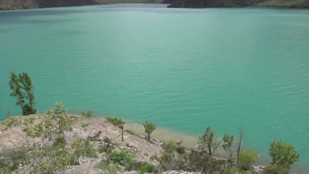 Lago Sughd Iskanderkul 54 — Vídeo de Stock