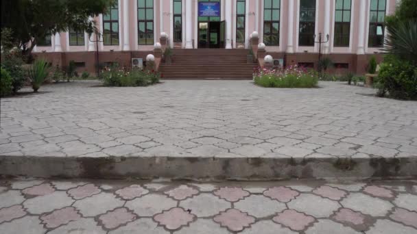 Muzeum dějin qurghonteppa Bokhtar 11 — Stock video