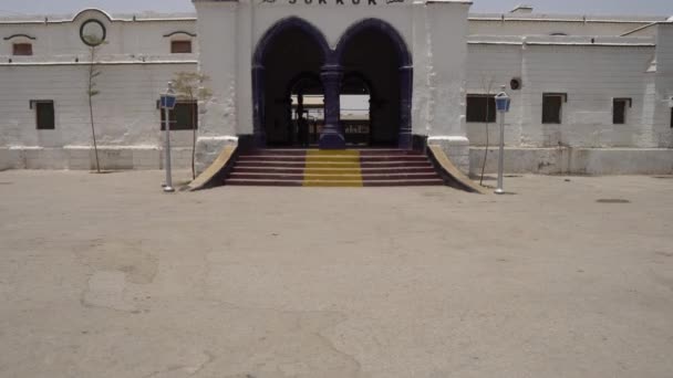 Estación de tren principal de Sukkur 03 — Vídeo de stock