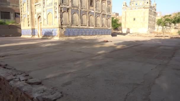 Túmulos de Hyderabad dos Espelhos de Talpur 24 — Vídeo de Stock