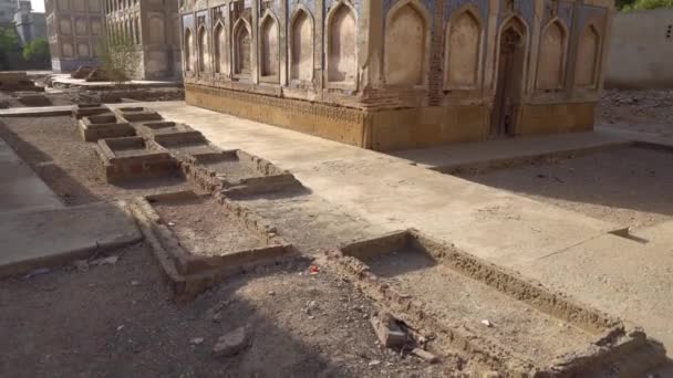 Hyderabad Tombs of the Talpur Mirs 25 — Stock Video