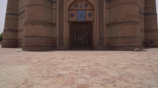 Multan Šáh Rukn-e-Alamská hrobka 84 — Stock video