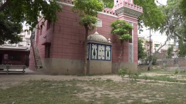 Lahore Quba moskee 103 — Stockvideo