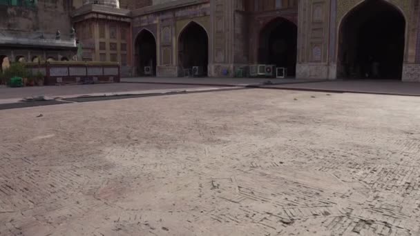 Lahore Wazir Khan-moskén 107 — Stockvideo
