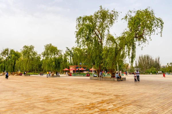 Chiny Hotan Kunlunhu Park 60 — Zdjęcie stockowe