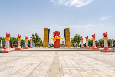 Çin Kaşgar Donghu Park 82