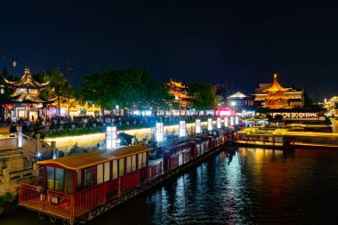 Çin Nanjing Qinhuai Nehri 80