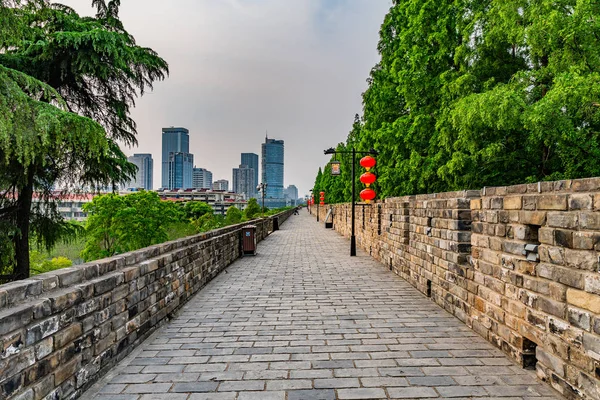 Kína Nanjing városfal 70 — Stock Fotó