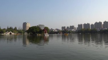 Çin Wuhu Dajing Gölü 46