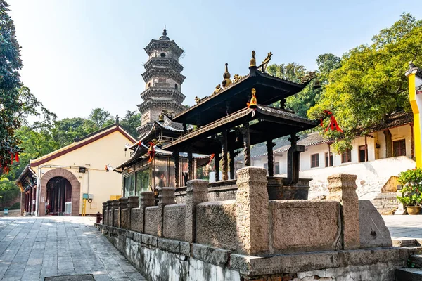 Китайский монастырь Уху Гуанцзи — стоковое фото