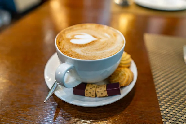 Taça Cappuccino saboroso 36 — Fotografia de Stock