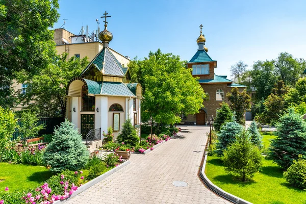 Almaty Orthodoxe Kerk 86 — Stockfoto