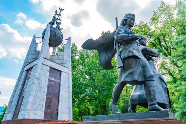 Almaty Park på Astana Square 139 — Stockfoto