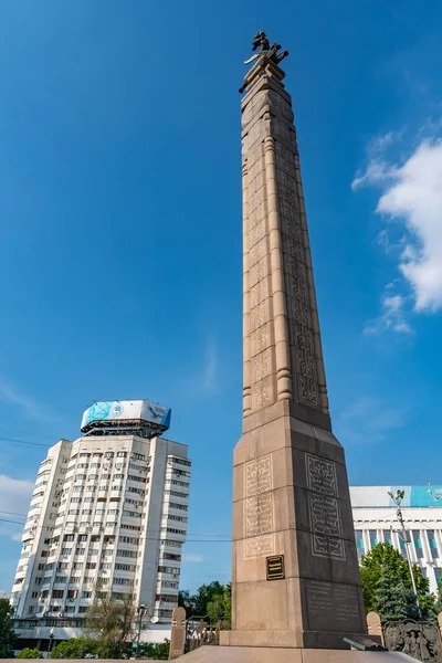 Almaty Monumento a la Independencia 167 — Foto de Stock