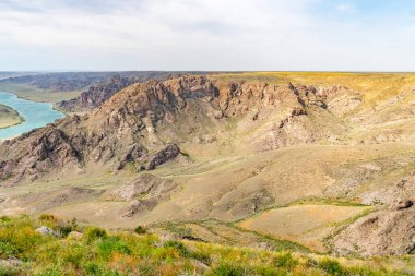 Kapchagay Ile Nehri Kanyonu 10